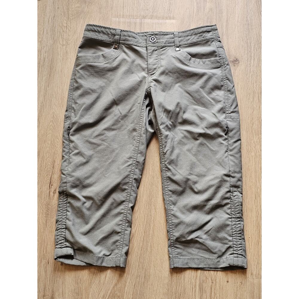 Kuhl Women's Legendary Hiking Outdoor Capri Pants Green Size 4